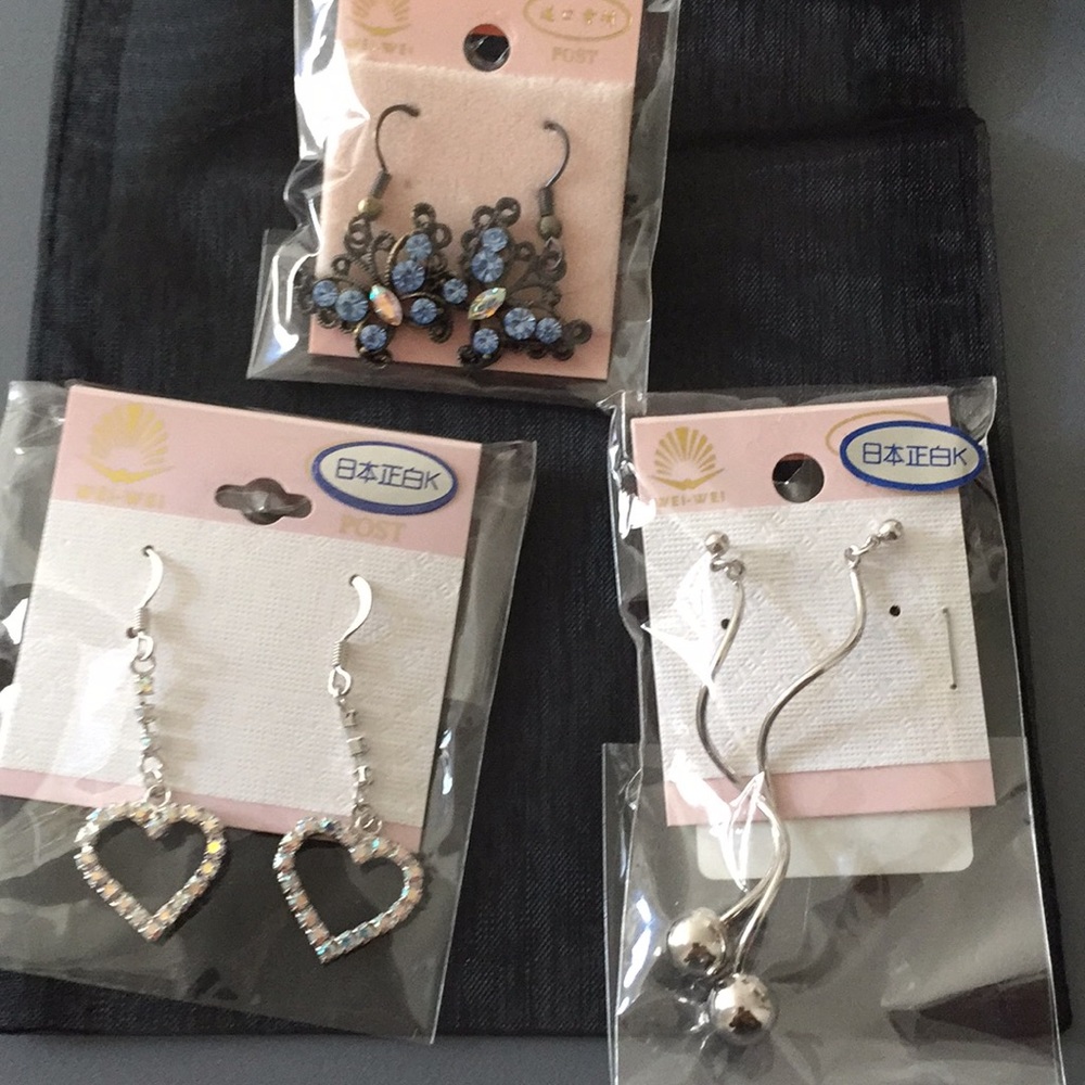 Bundle of earrings! Brand new, never worn.